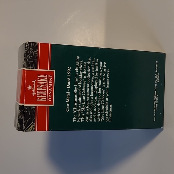 Full set of 1992 Hallmark Train ornaments - Picture 9 of 14